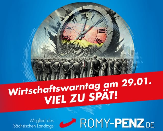 Wirtschaftswarntag am 29.01. – Viel zu spät!