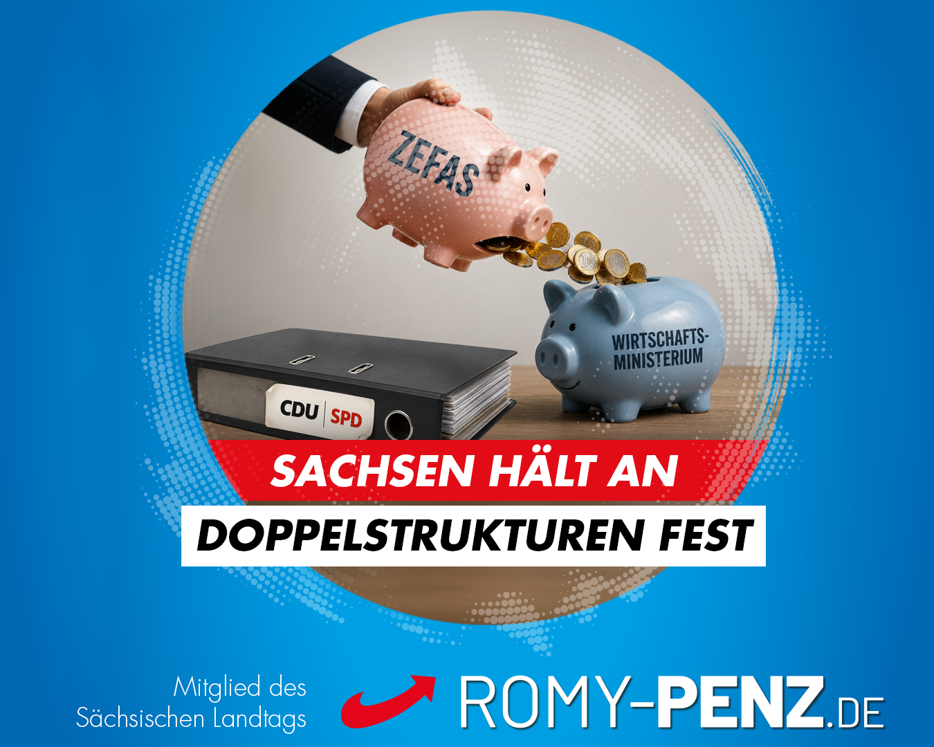 Sachsen hält an Doppelstrukturen fest